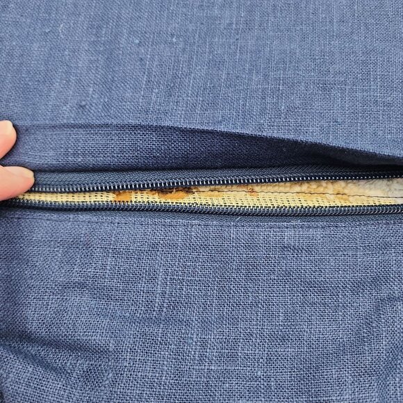 NWT Lighthouse Coastal Nautical Needlepoint Decorative Pillow Cover 17"x17" in. - Picture 10 of 16